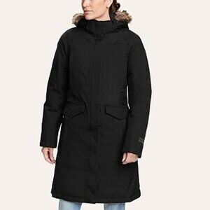 Eddie Bauer Women's Down Waterproof Stadium Winter Coat Parka sz M
